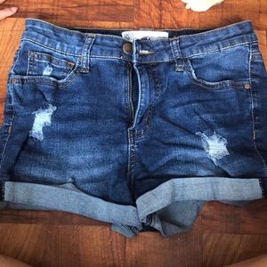 Jean shorts